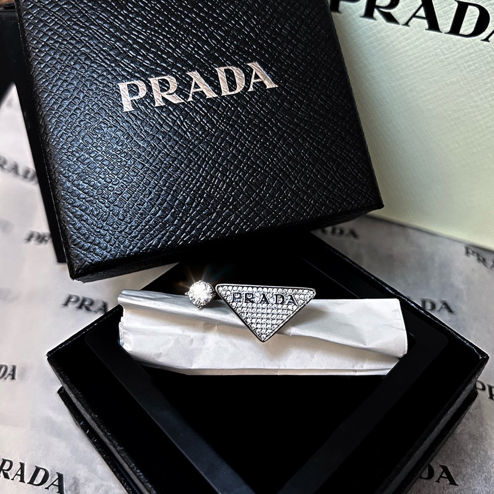 Authentic Prada Symbole Ring - image 8